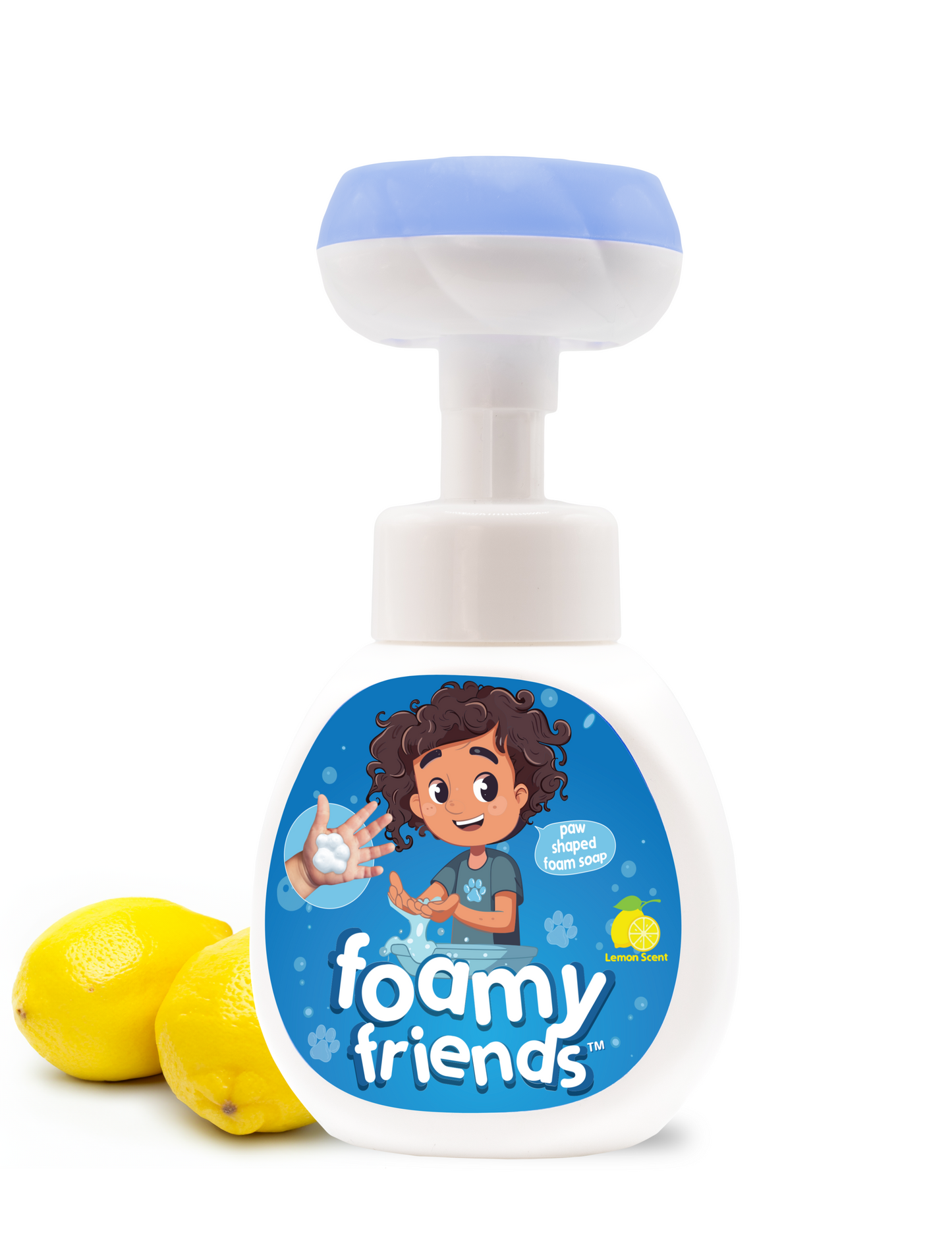 Foamy Friends™ Puppy Paw Lemon Scented Foam Soap