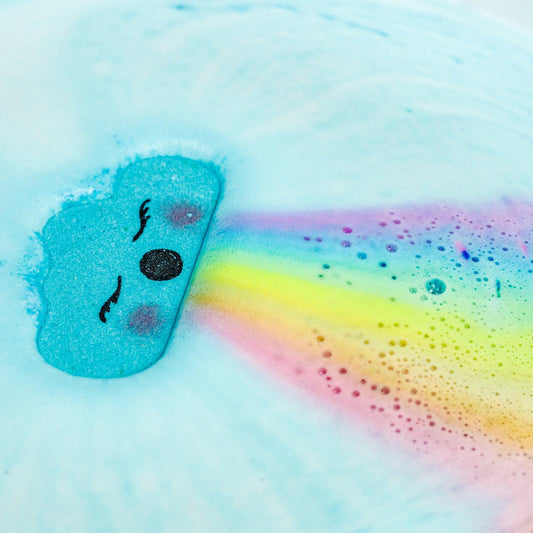 Toddler Rainbow Cloud Natural Bath bomb